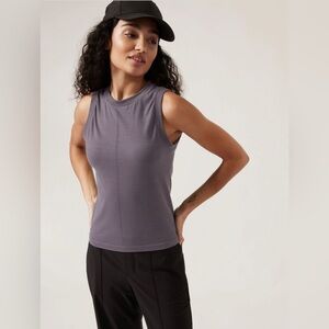 Athleta - Sleeveless Knit Top | Size: 6 (M) | Color: Plumb
